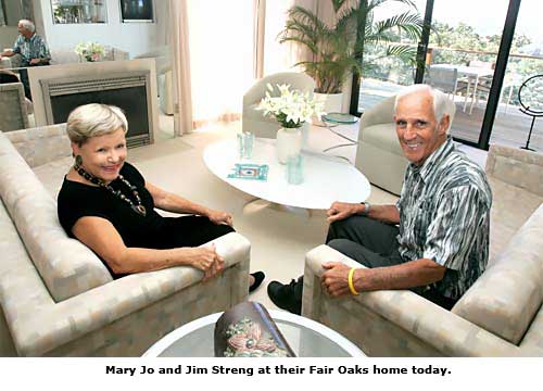 Mary Jo and Jim in their Fair Oaks home