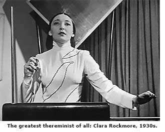 the great thereminist Clara Rockmore