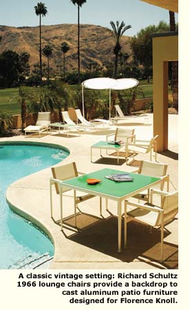 patio furniture Richard Schultz
