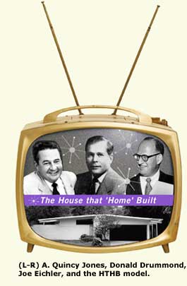 a. quincy jone, drummond, joe eichler in tv