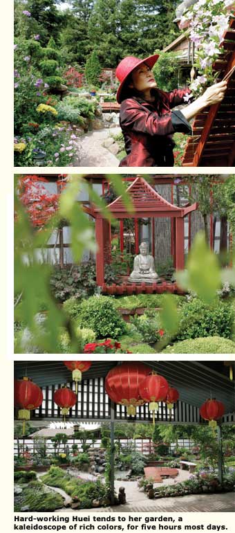 outside huei's home