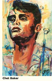 chet baker by bruni
