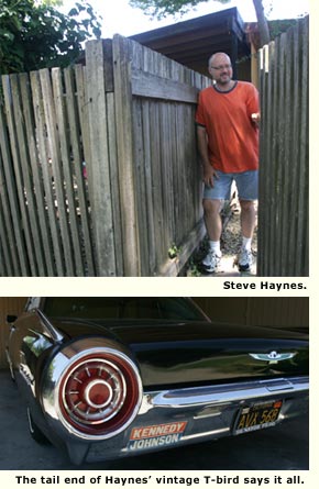 haynes and t bird rear light