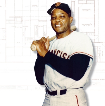 San Francisco Giants #24 Willie Mays Green Salute to Service